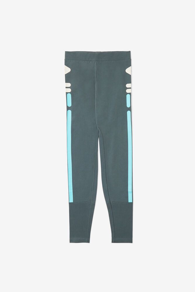 Fila Legging Womens Blue - Taru - Philippines 3562870-CP